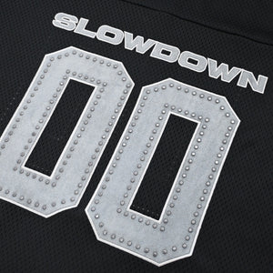 SLOWDOWN 00 Black Jersey Tee