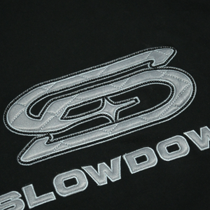 SLOWDOWN Quilted Logo Hoodie