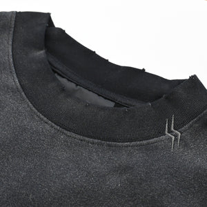 SLOWDOWN Haze Trace Logo Black Tee