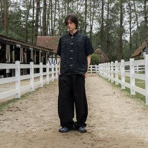 SLOWDOWN Equine Tang Suit Black