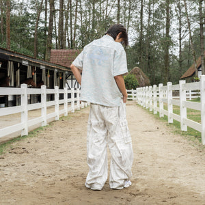 SLOWDOWN Equine Tang Suit Light Blue