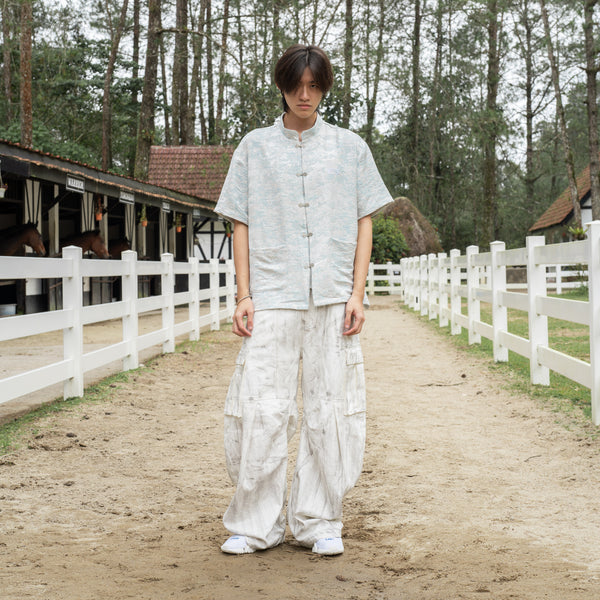 SLOWDOWN Equine Tang Suit Light Blue