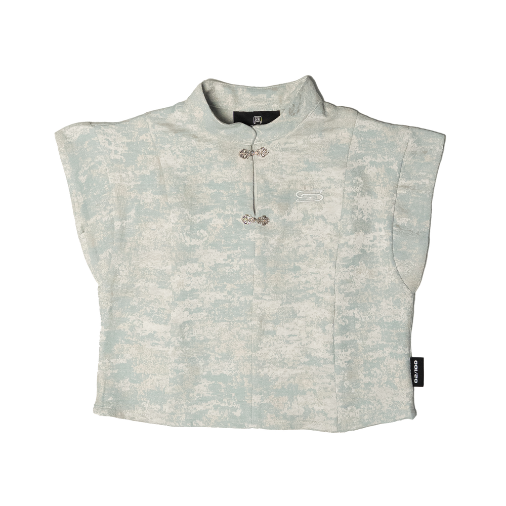 SLOWDOWN Equine Tang Top Light Blue