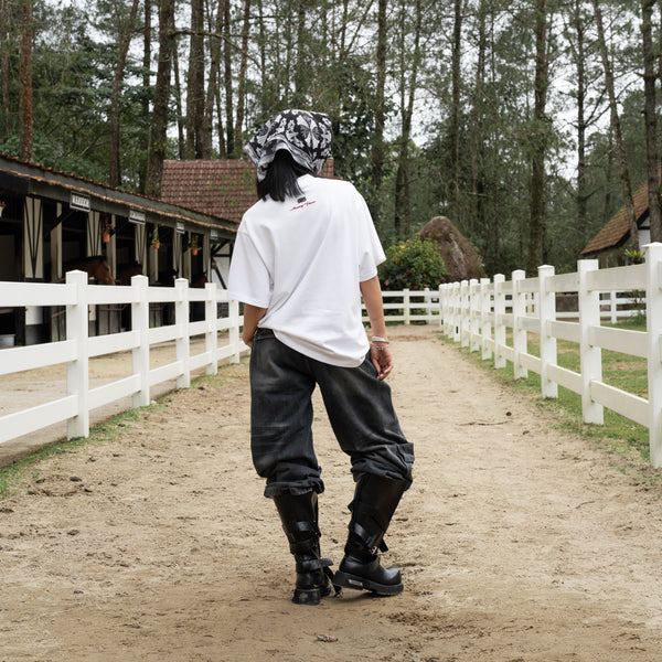 SLOWDOWN Rari Tee White