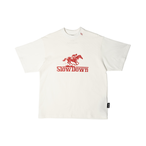 SLOWDOWN Rari Tee White