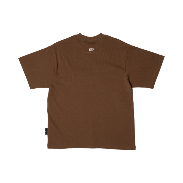 SLOWDOWN Gentle Pony Tee Brown