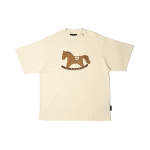 SLOWDOWN Gentle Pony Tee Cream