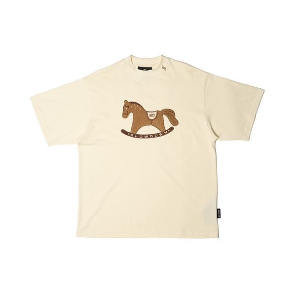 SLOWDOWN Gentle Pony Tee Cream