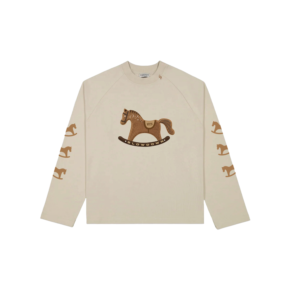 SLOWDOWN Gentle Pony Tee Long Sleeve Tee