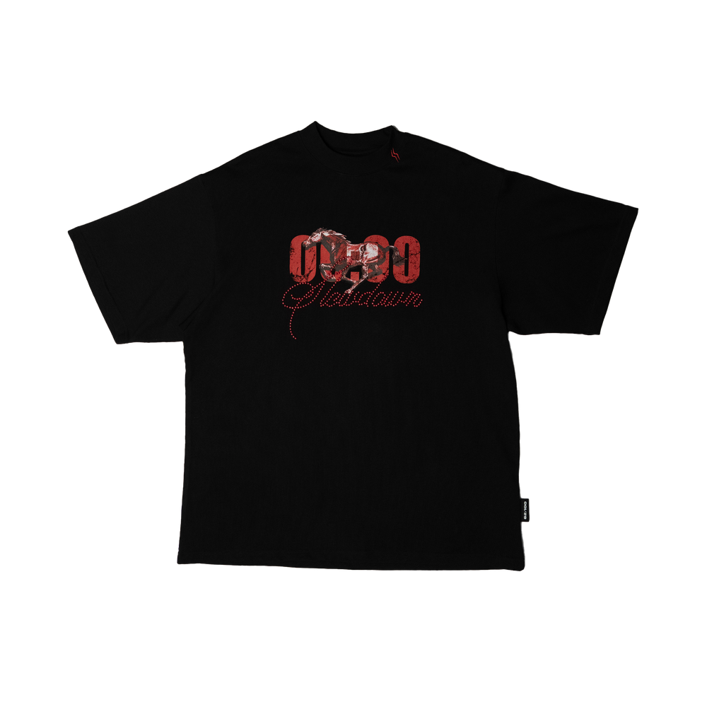 SLOWDOWN Gallop Restart Tee Black - Signature Edition