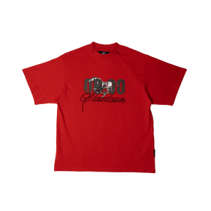 SLOWDOWN Gallop Restart Tee Red