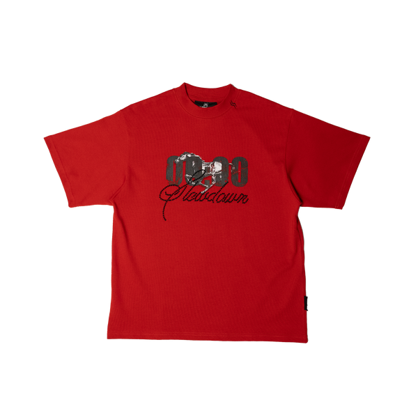 SLOWDOWN Gallop Restart Tee Red