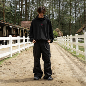 SLOWDOWN Logo Merge Hoodie