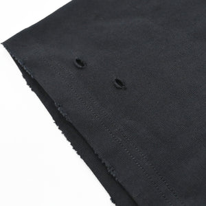 SLOWDOWN Eroded Font Black Tee