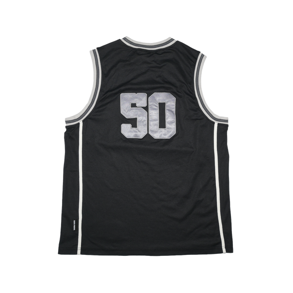 SLOWDOWN Quilted Sleeveless Jersey Black