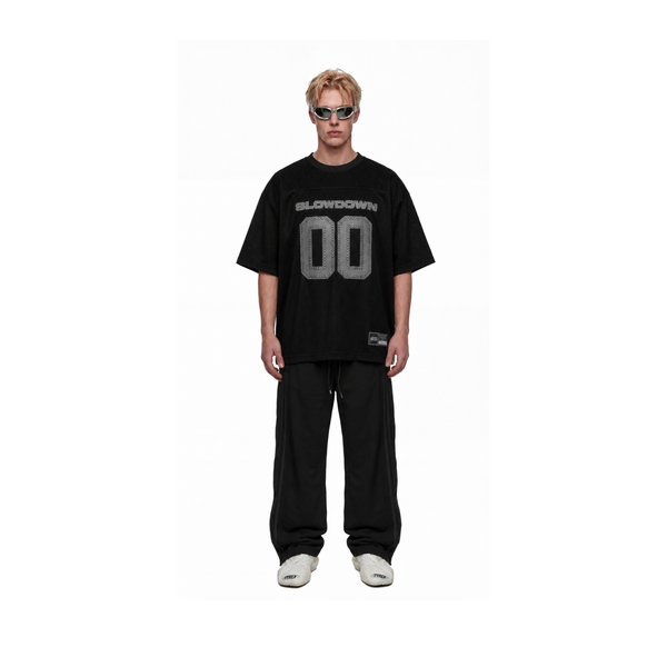 SLOWDOWN 00 Black Jersey Tee