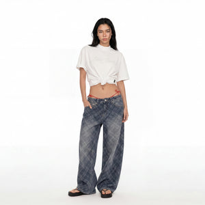SLOWDOWN 3D Embroidery White Tee