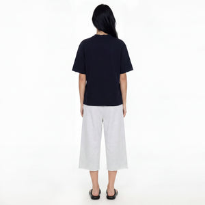 SLOWDOWN Transparent Tape Basic Blue Tee