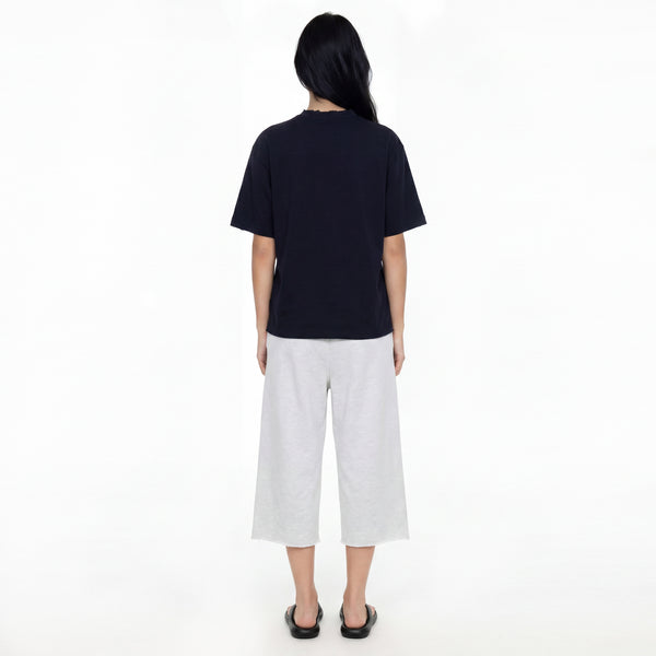 SLOWDOWN Transparent Tape Basic Blue Tee