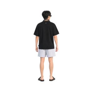 SLOWDOWN Airplane Embroidery Black Tee