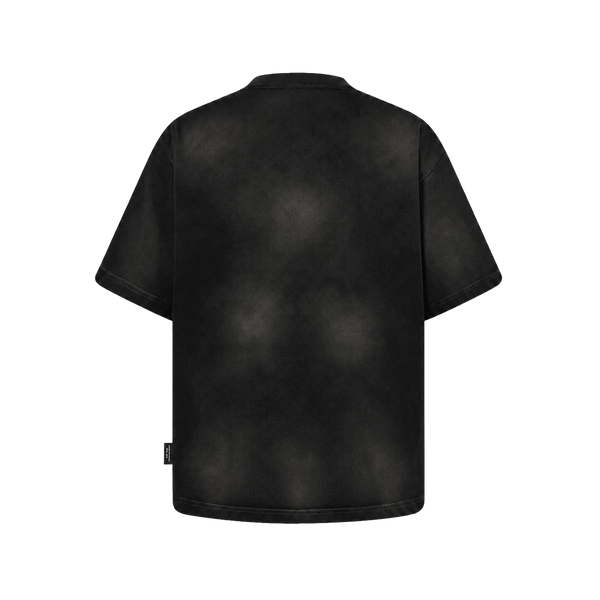 SLOWDOWN Haze Trace Logo Black Tee