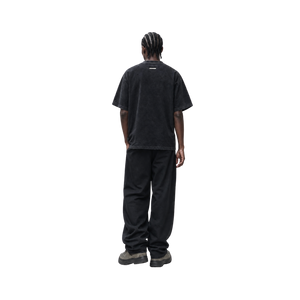SLOWDOWN Carplate Washed Black Tee