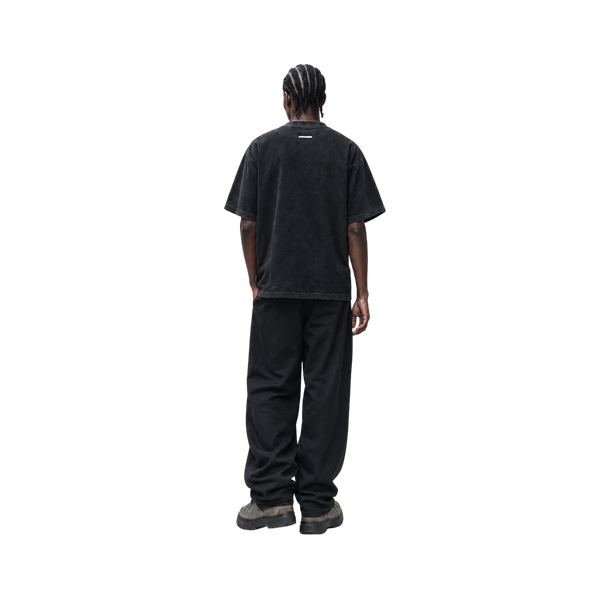 SLOWDOWN Carplate Washed Black Tee
