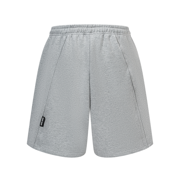 SLOWDOWN Logo Embroidery Sweatshorts Grey