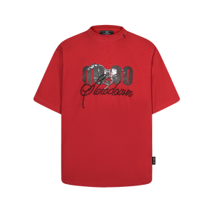 SLOWDOWN Gallop Restart Tee Red