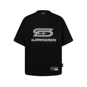 SLOWDOWN Athletic Logo Tee
