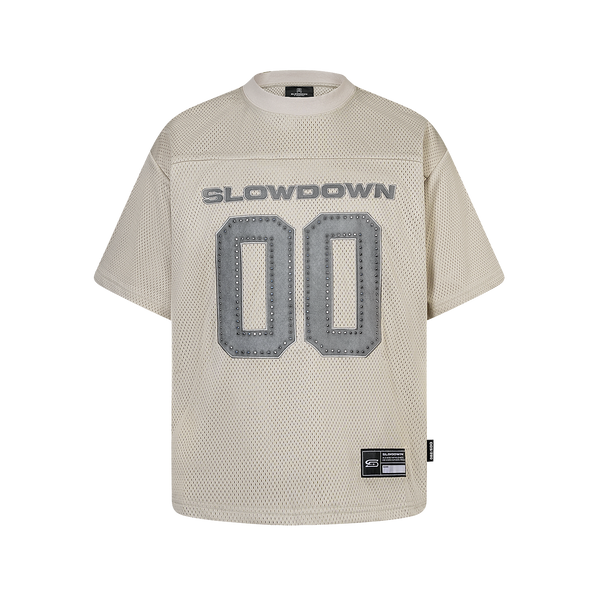 SLOWDOWN 00 Cream Jersey Tee