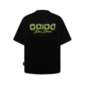 SLOWDOWN Light Moss Tee