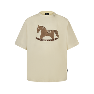 SLOWDOWN Gentle Pony Tee Cream