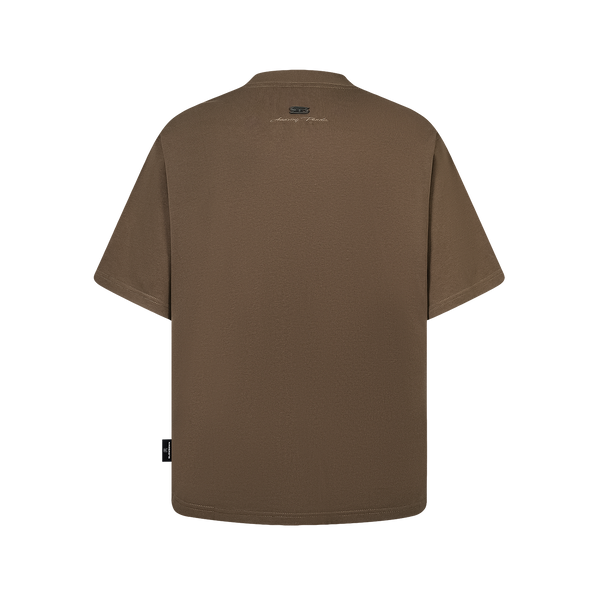 SLOWDOWN Gentle Pony Tee Brown