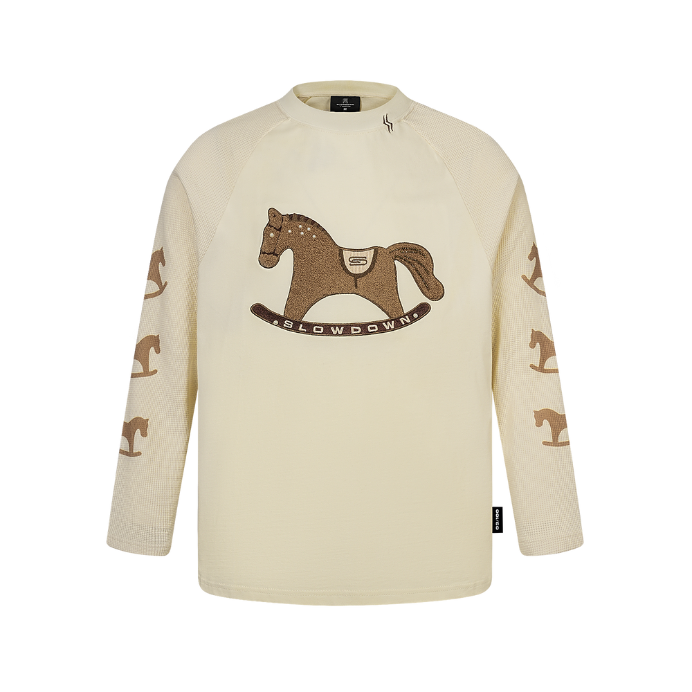 SLOWDOWN Gentle Pony Tee Long Sleeve Tee