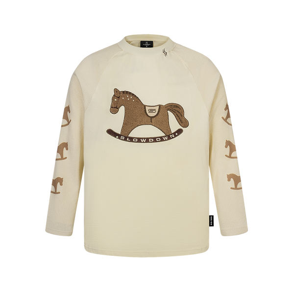 SLOWDOWN Gentle Pony Tee Long Sleeve Tee