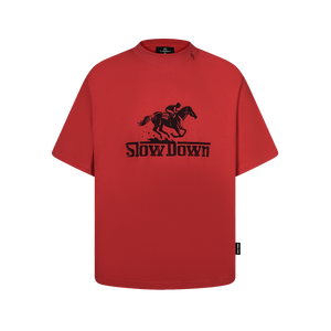 SLOWDOWN Rari Tee Red