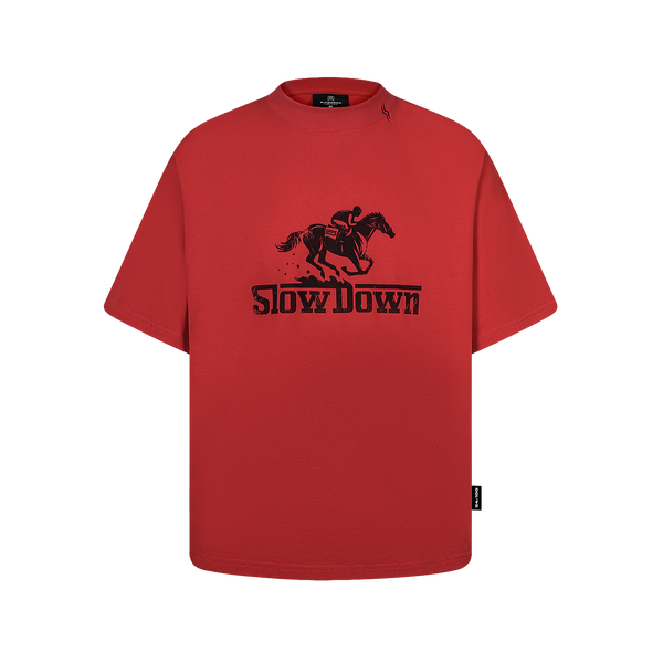 SLOWDOWN Rari Tee Red