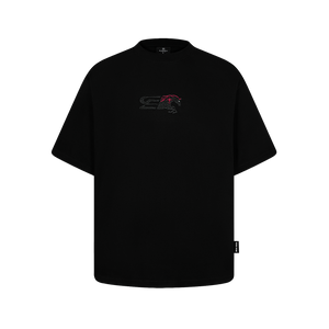 SLOWDOWN Logo Merge Tee Black