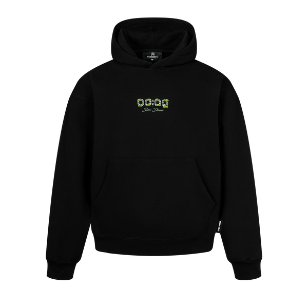 SLOWDOWN Light Moss Hoodie - Signature Edition