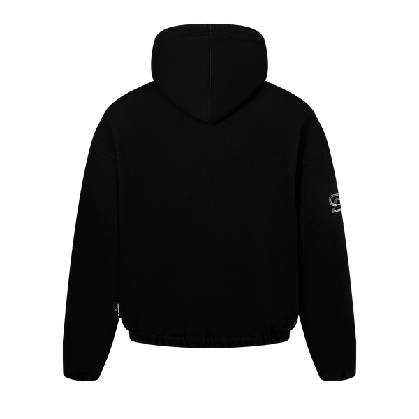 SLOWDOWN Quilted Logo Hoodie