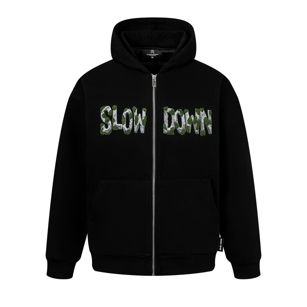 SLOWDOWN Moss Hoodie - Secret Edition