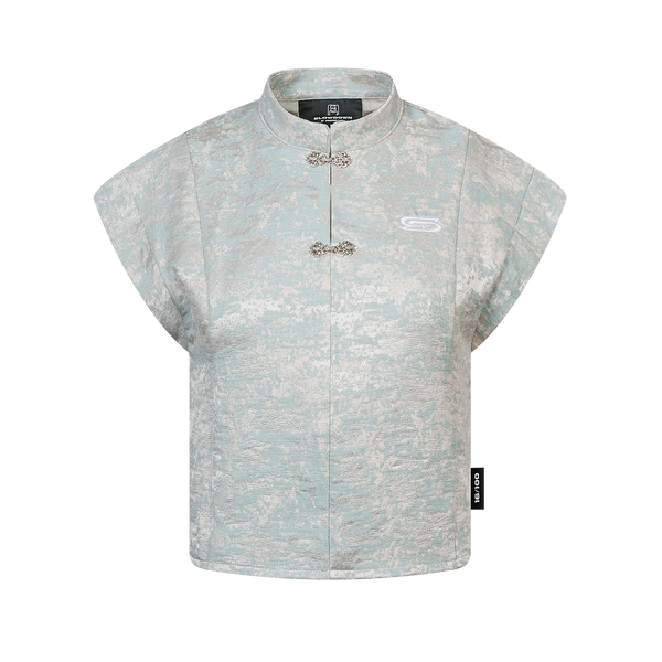 SLOWDOWN Equine Tang Top Light Blue