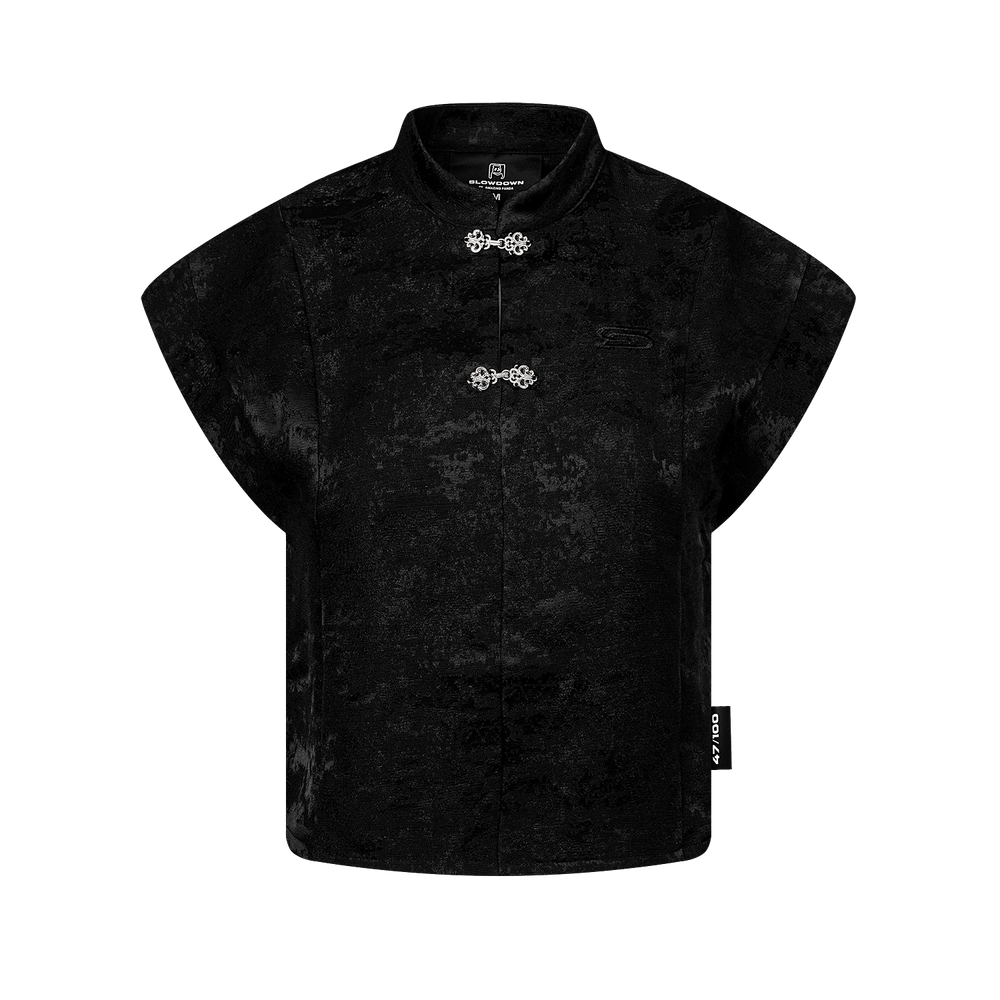 SLOWDOWN Equine Tang Top Black