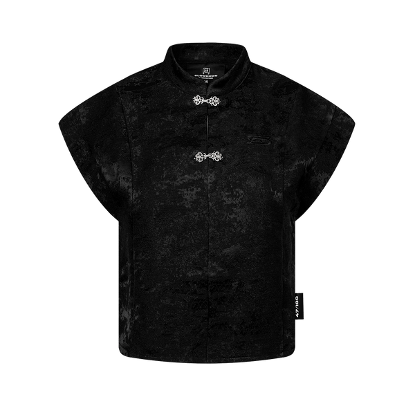 SLOWDOWN Equine Tang Top Black