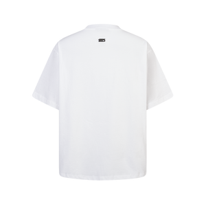 SLOWDOWN Surfing Towel Embroidery White Tee