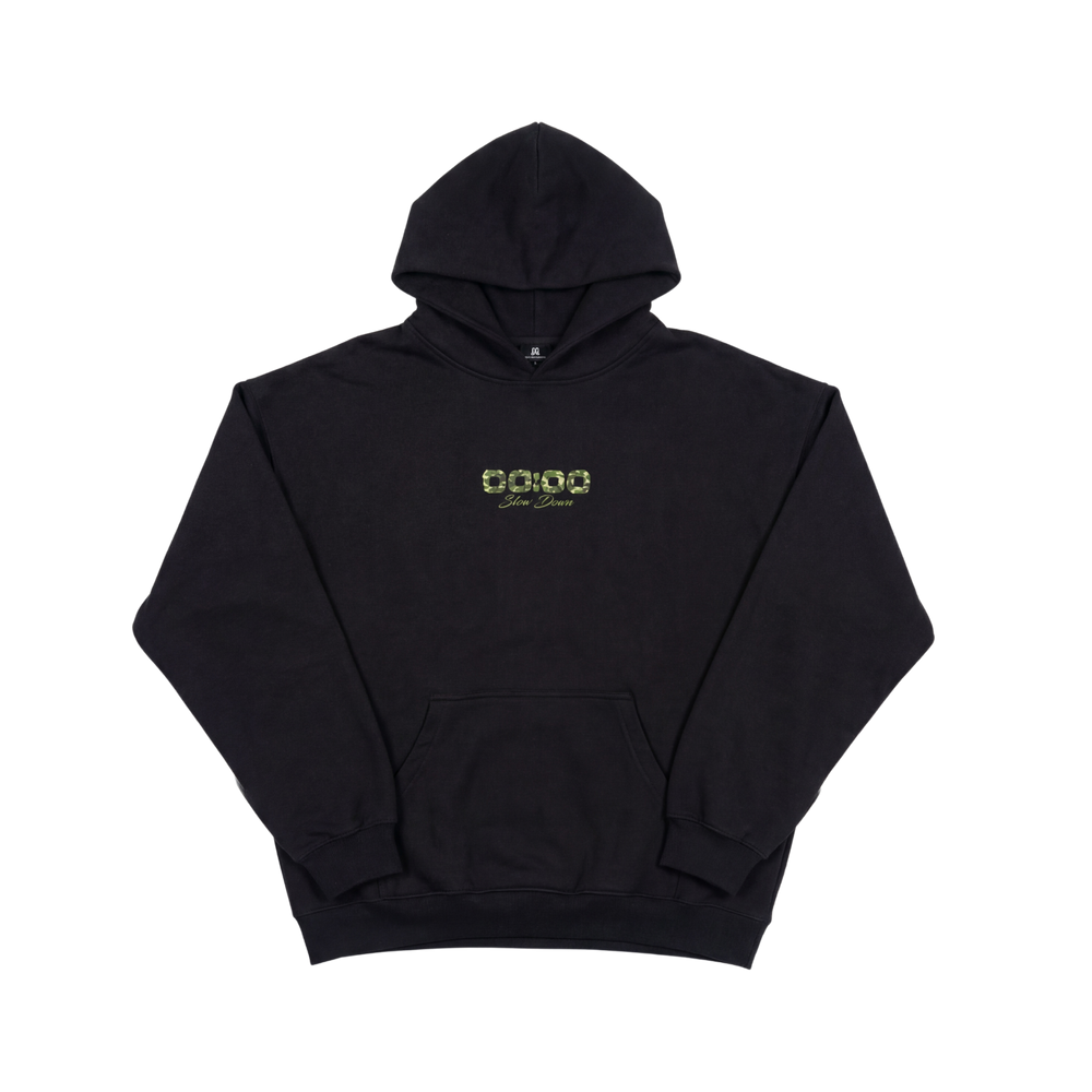 SLOWDOWN Light Moss Hoodie - Signature Edition