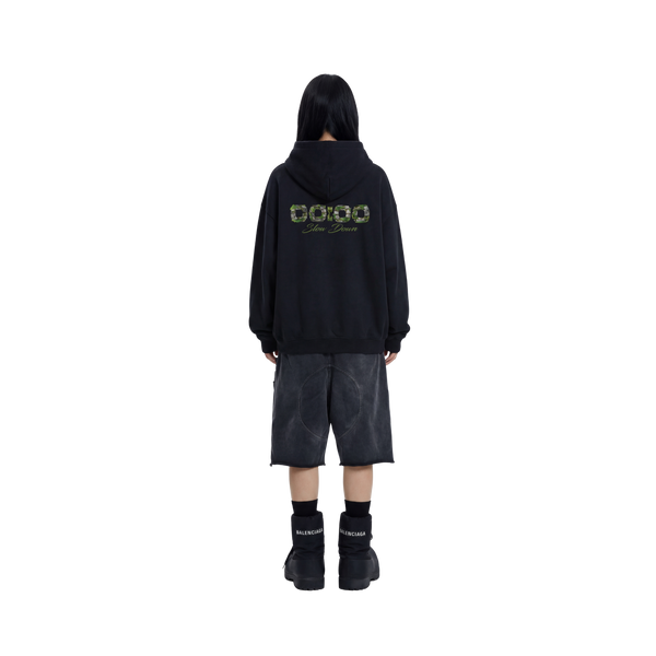 SLOWDOWN Light Moss Hoodie - Signature Edition