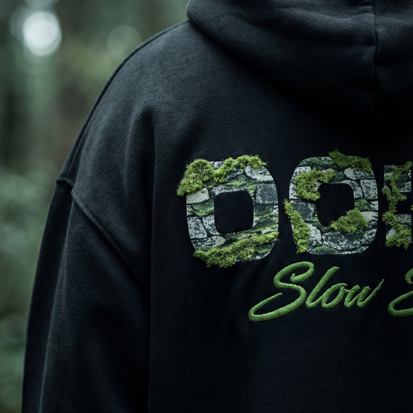 SLOWDOWN Light Moss Hoodie - Signature Edition
