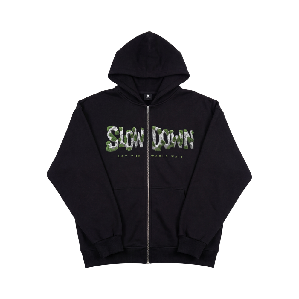 SLOWDOWN Moss Hoodie - Secret Edition